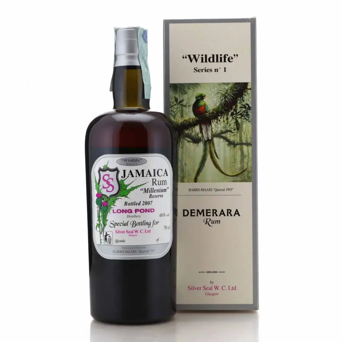 Hochauflösendes Bild von Silver Seal Long Pond Millenium Reserve Wildlife Series No. 1 2007