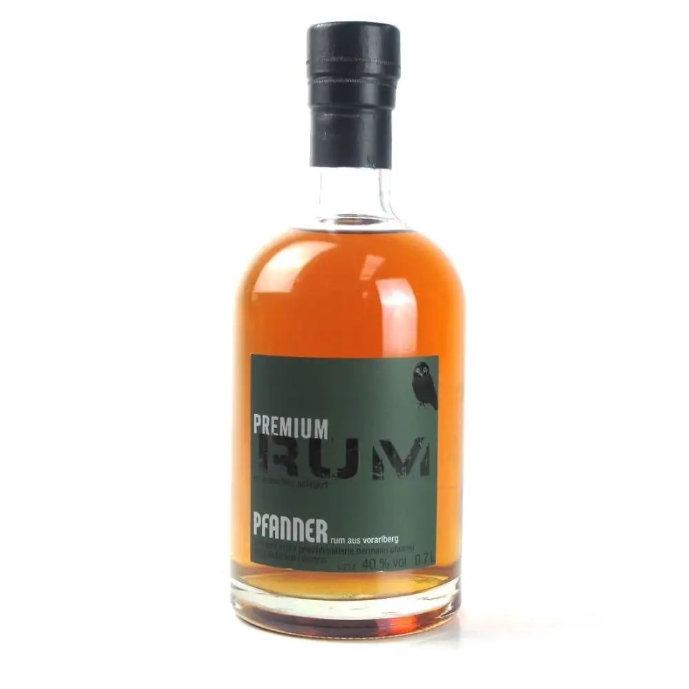 Bottle of Pfanner Premium Rum