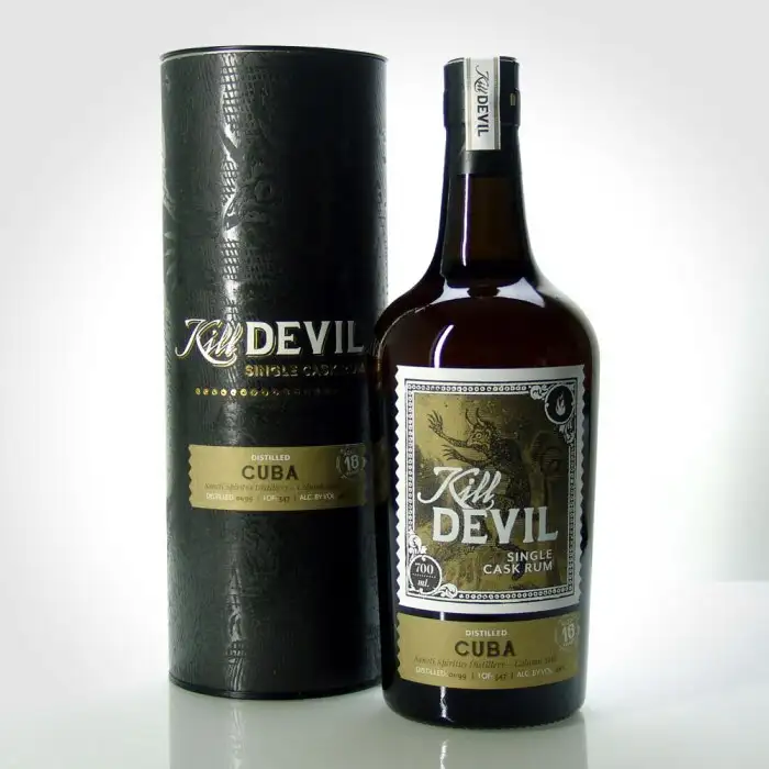 Bottle of Sancti Spiritus Kill Devil Cuba 1999