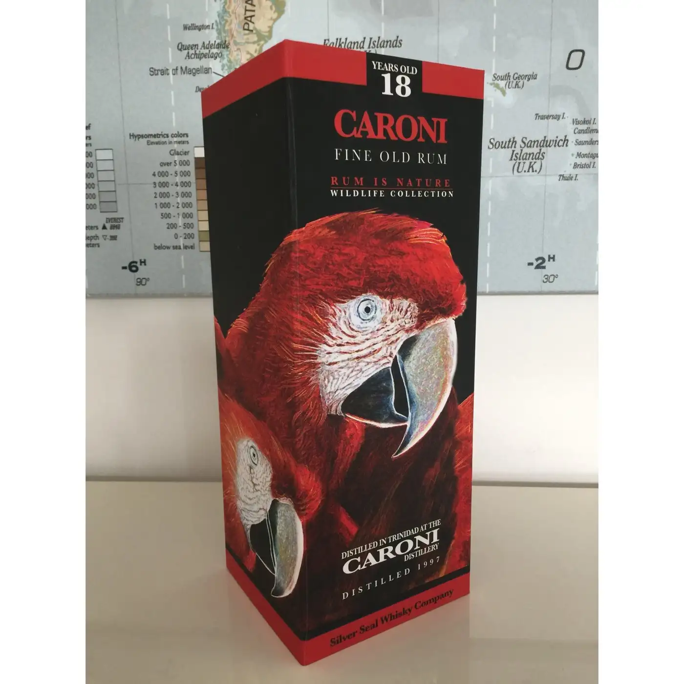 Hochauflösendes Bild von Silver Seal Caroni (Box only) HTR 1997