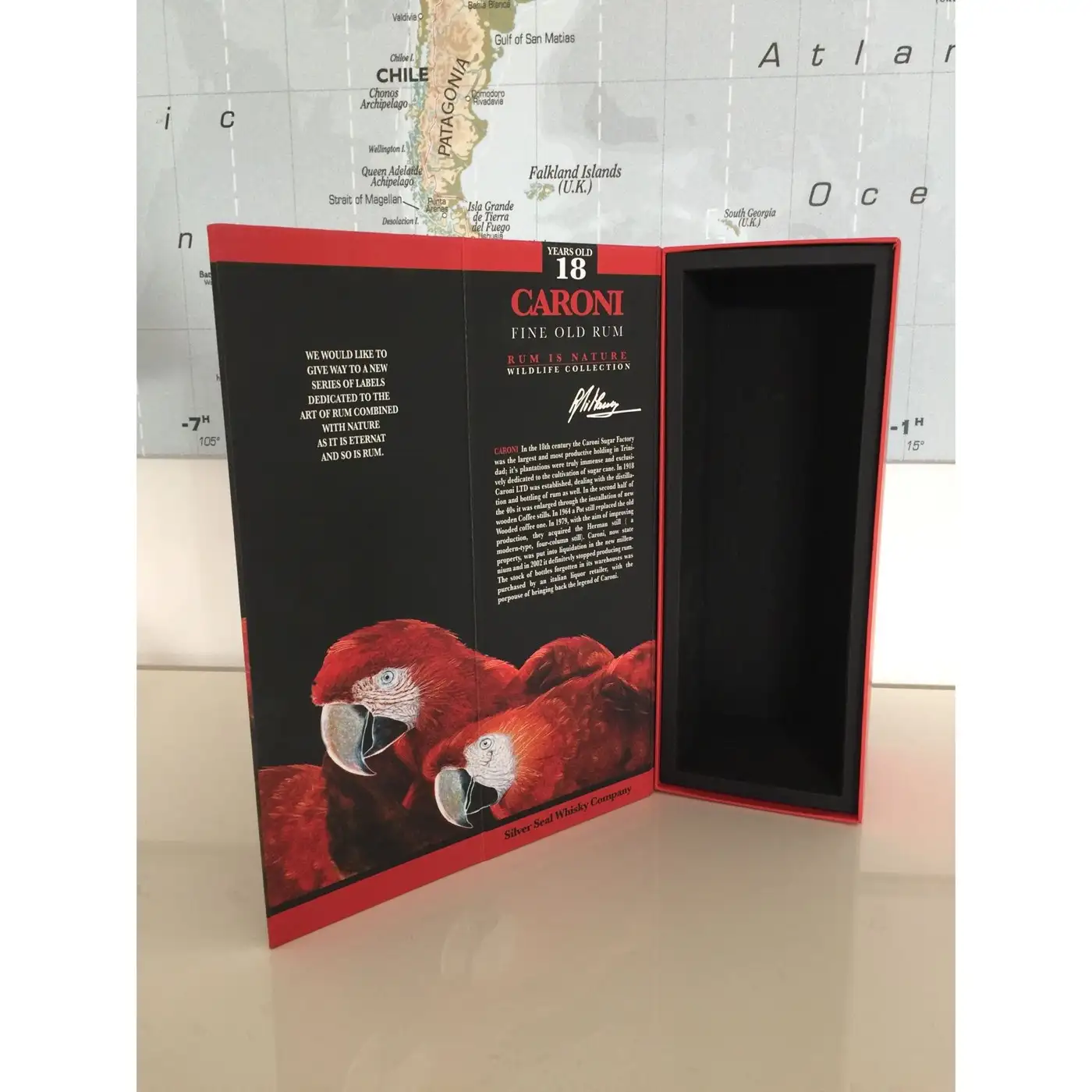 Hochauflösendes Bild von Silver Seal Caroni (Box only) HTR 1997