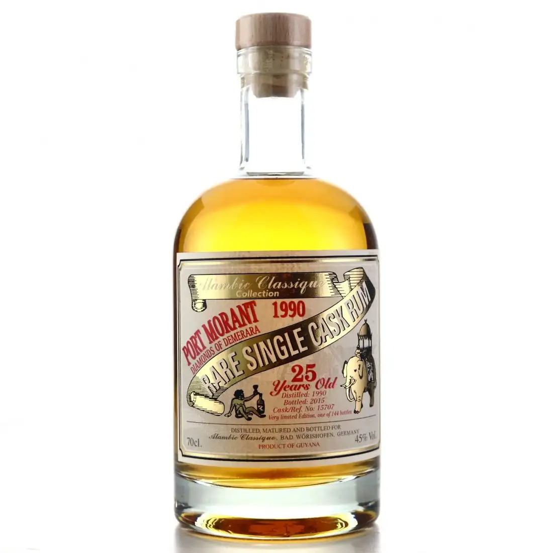 Bottle of Alambic Port Mourant Diamonds of Demerara 1990