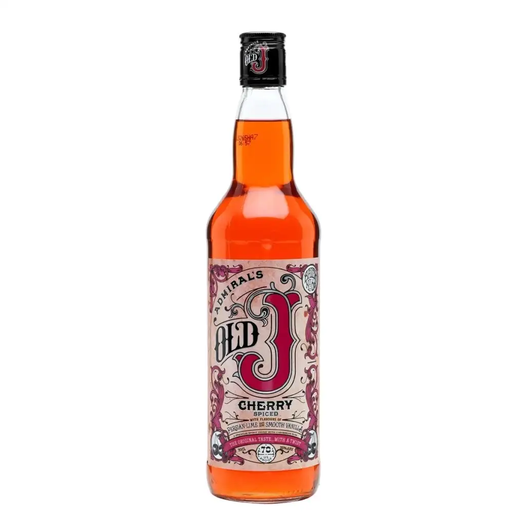 Bottle of Admiral’s Old J Cherry Spiced