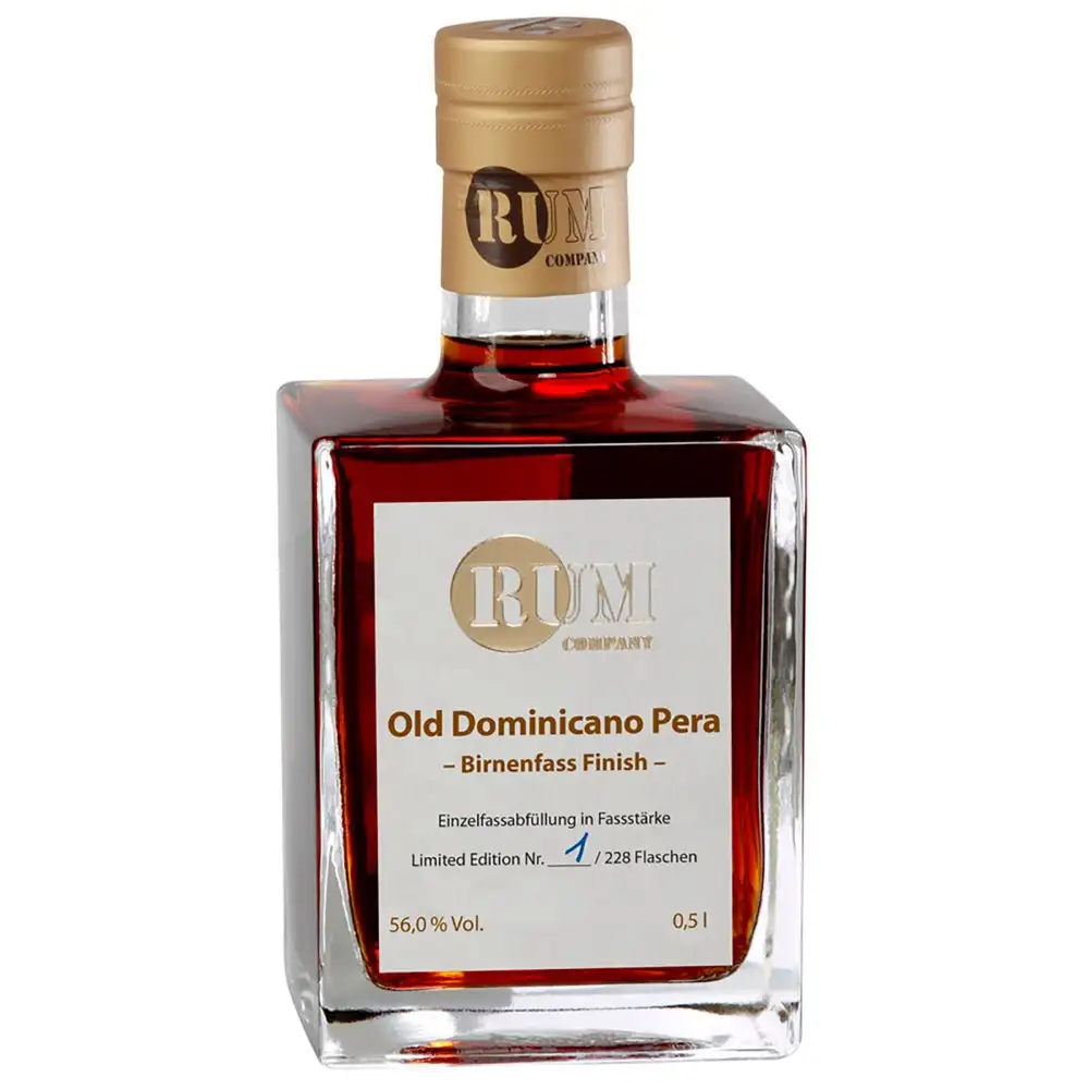Bottle of Rum Company Old Dominicano Pera