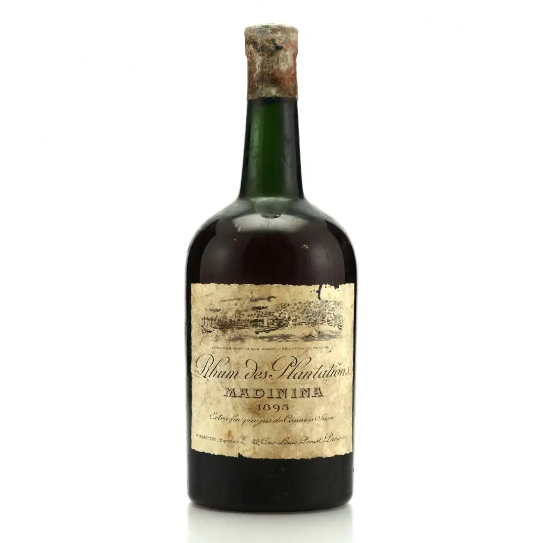 Bottle of Habitation Saint-Pierre Madinina 1895