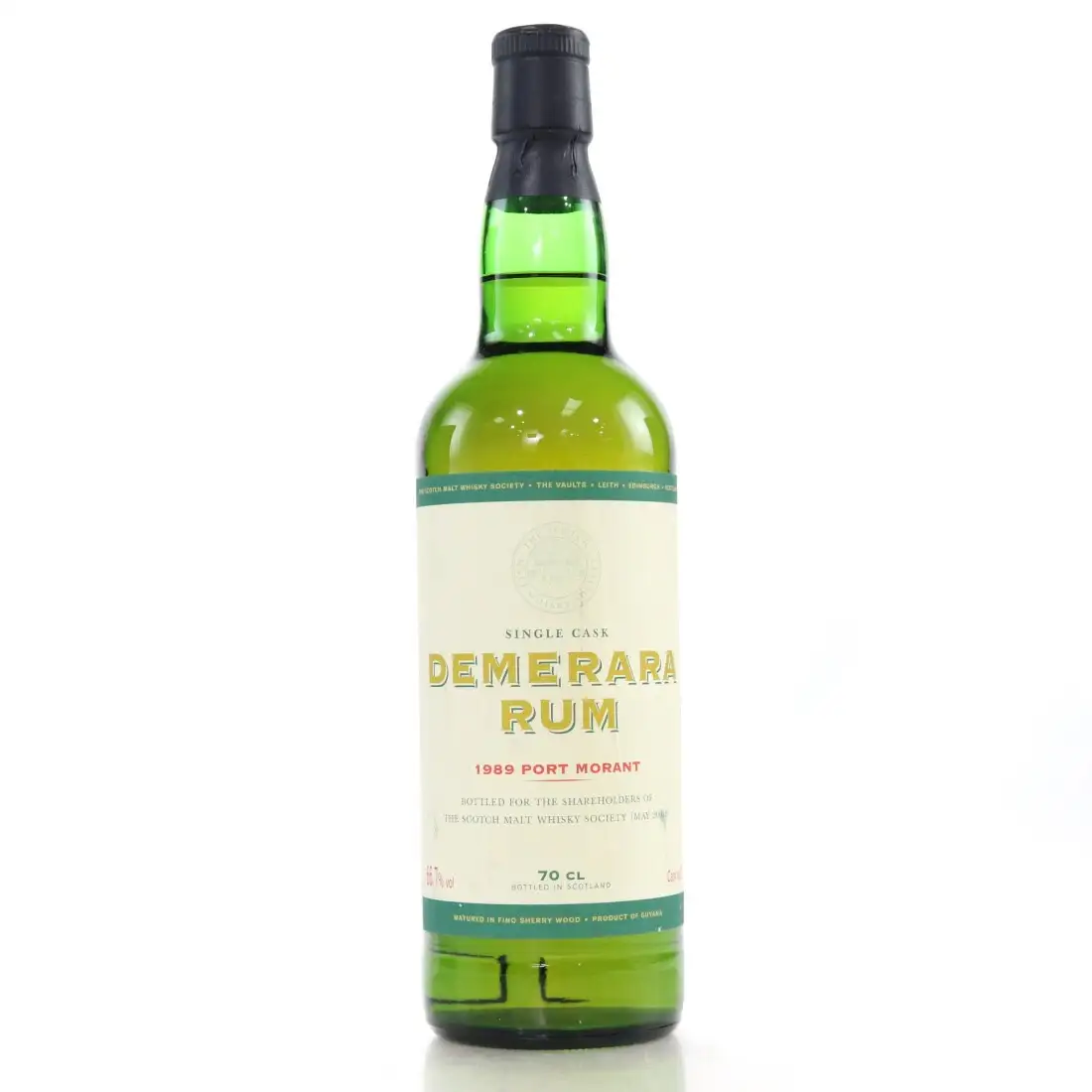 Hochauflösendes Bild von SMWS Port Mourant Demerara Rum 1989