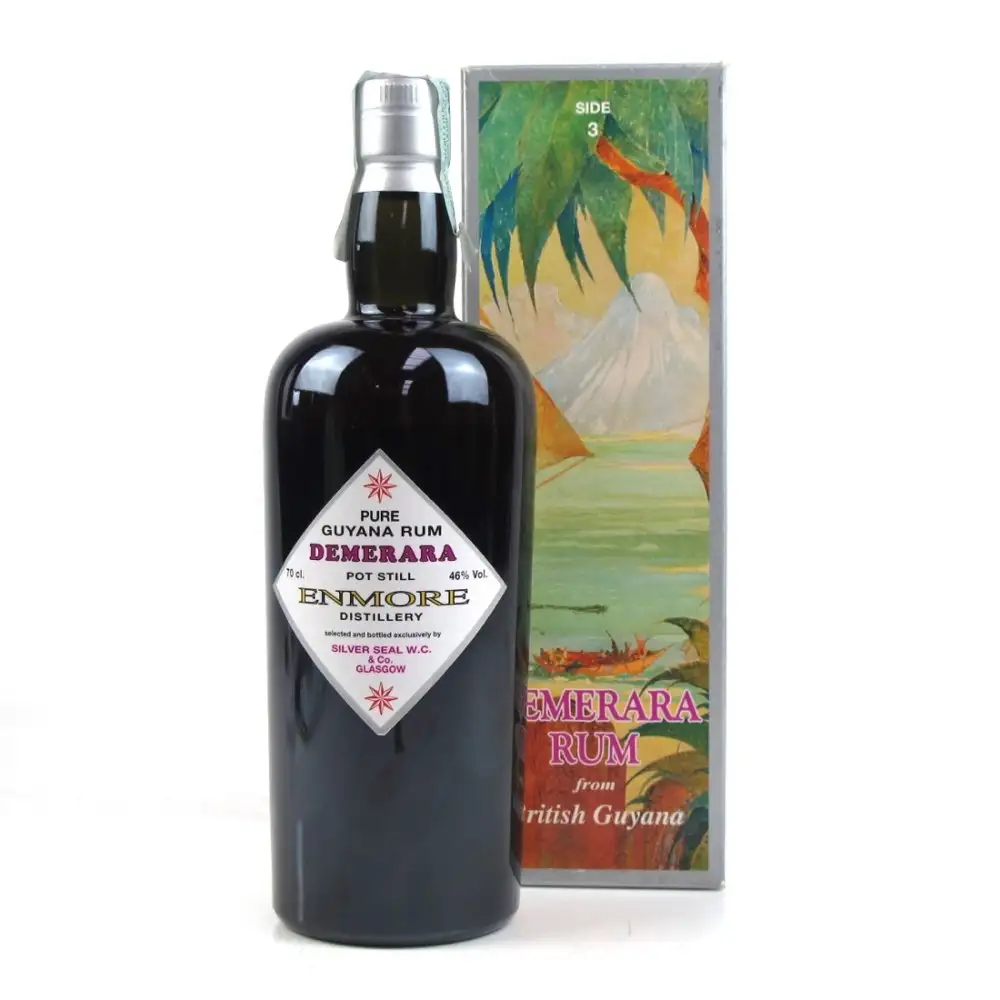 Hochauflösendes Bild von Silver Seal Enmore Demerara Rum 1992