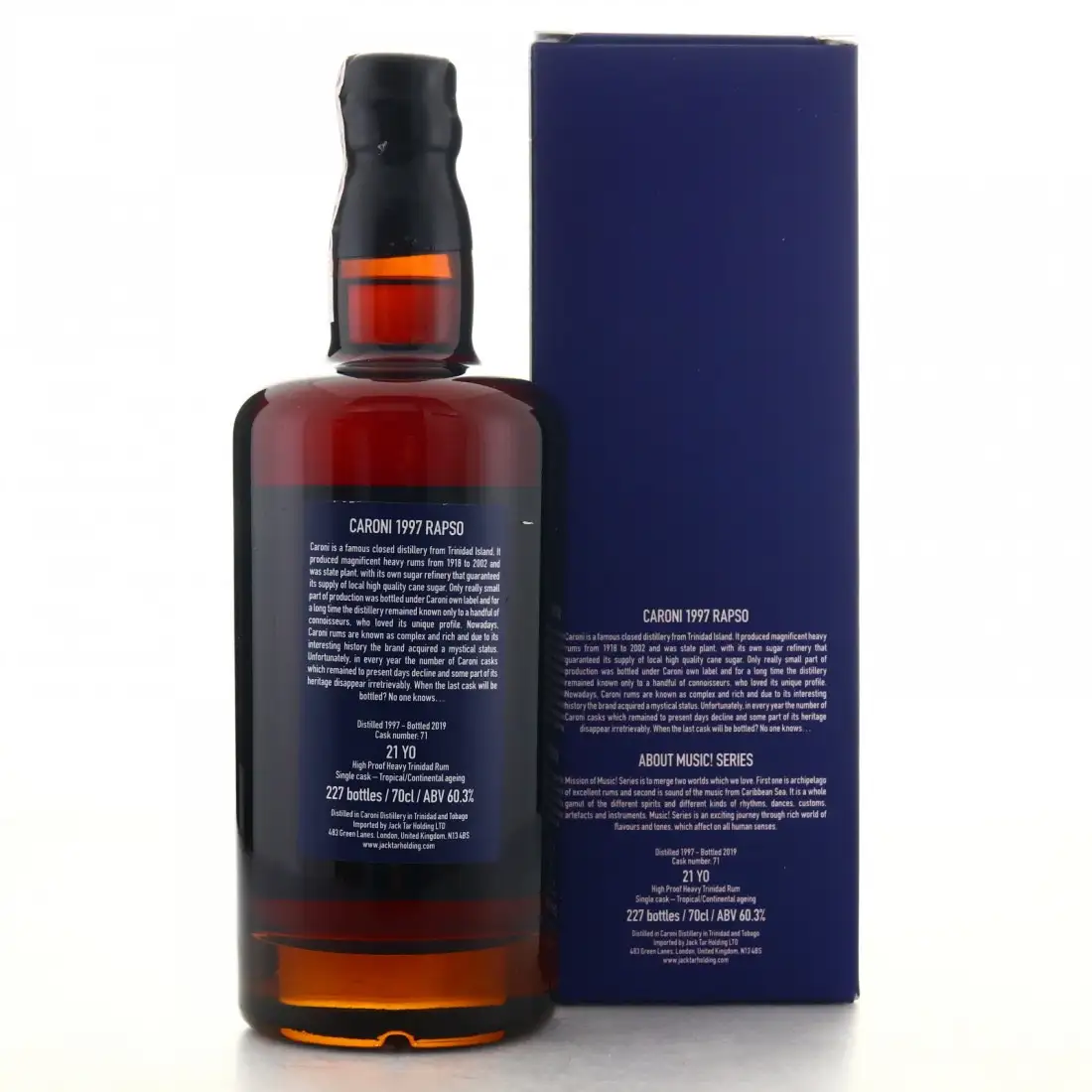 Hochauflösendes Bild von Jack Tar Caroni Old Music! Series Rapso Edition 1997