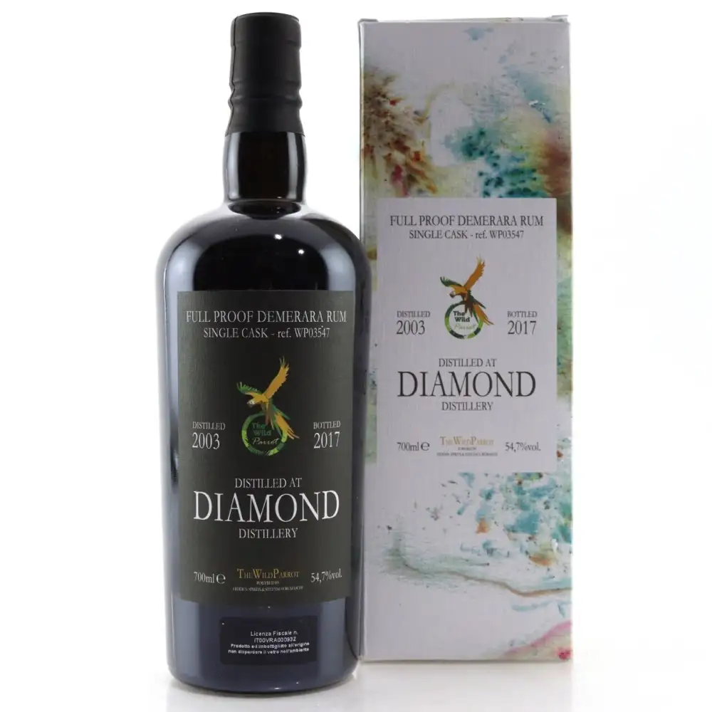 Bottle of The Wild Parrot Diamond 2003