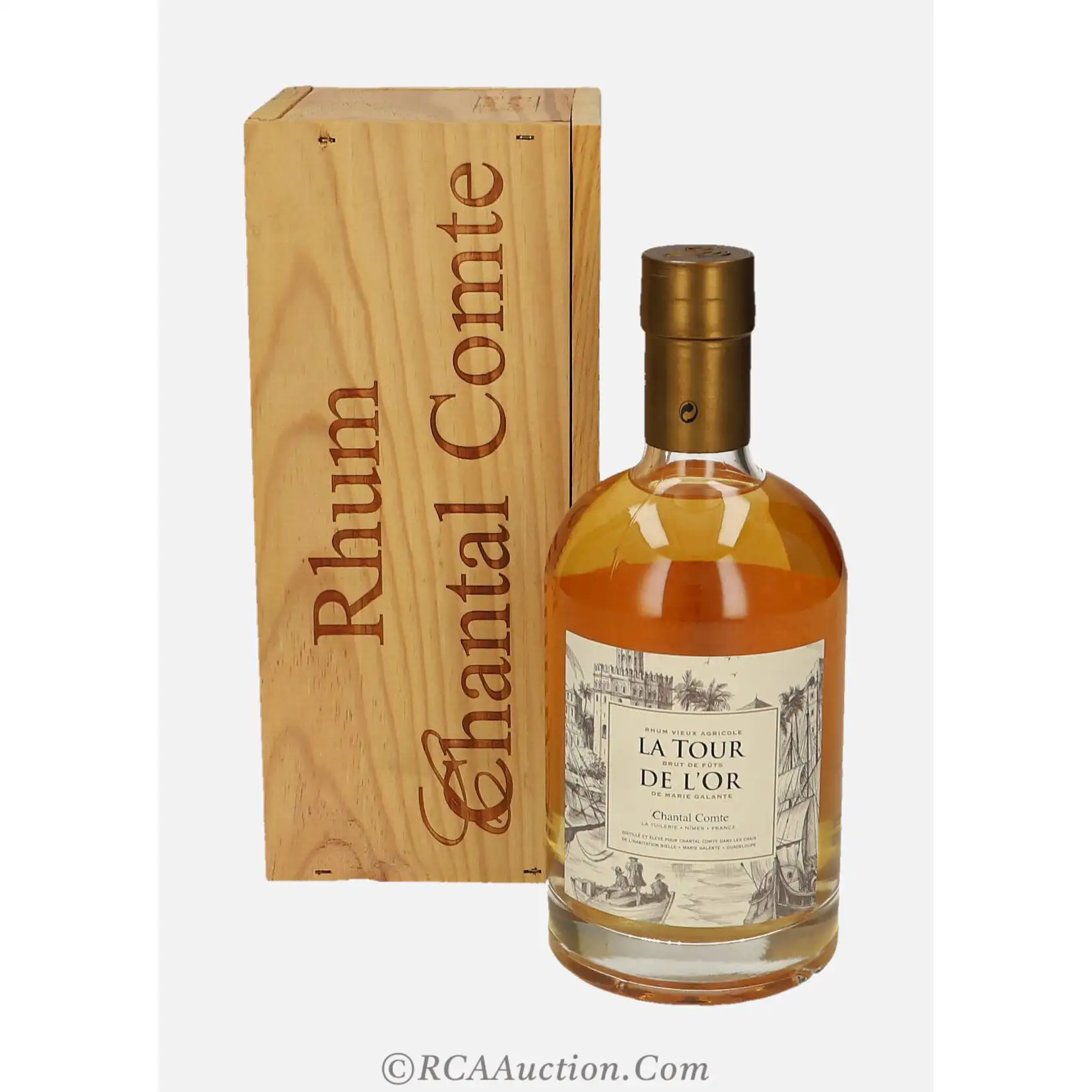 Bottle of Rhum Chantal Comte Bielle La Tour De L‘Or