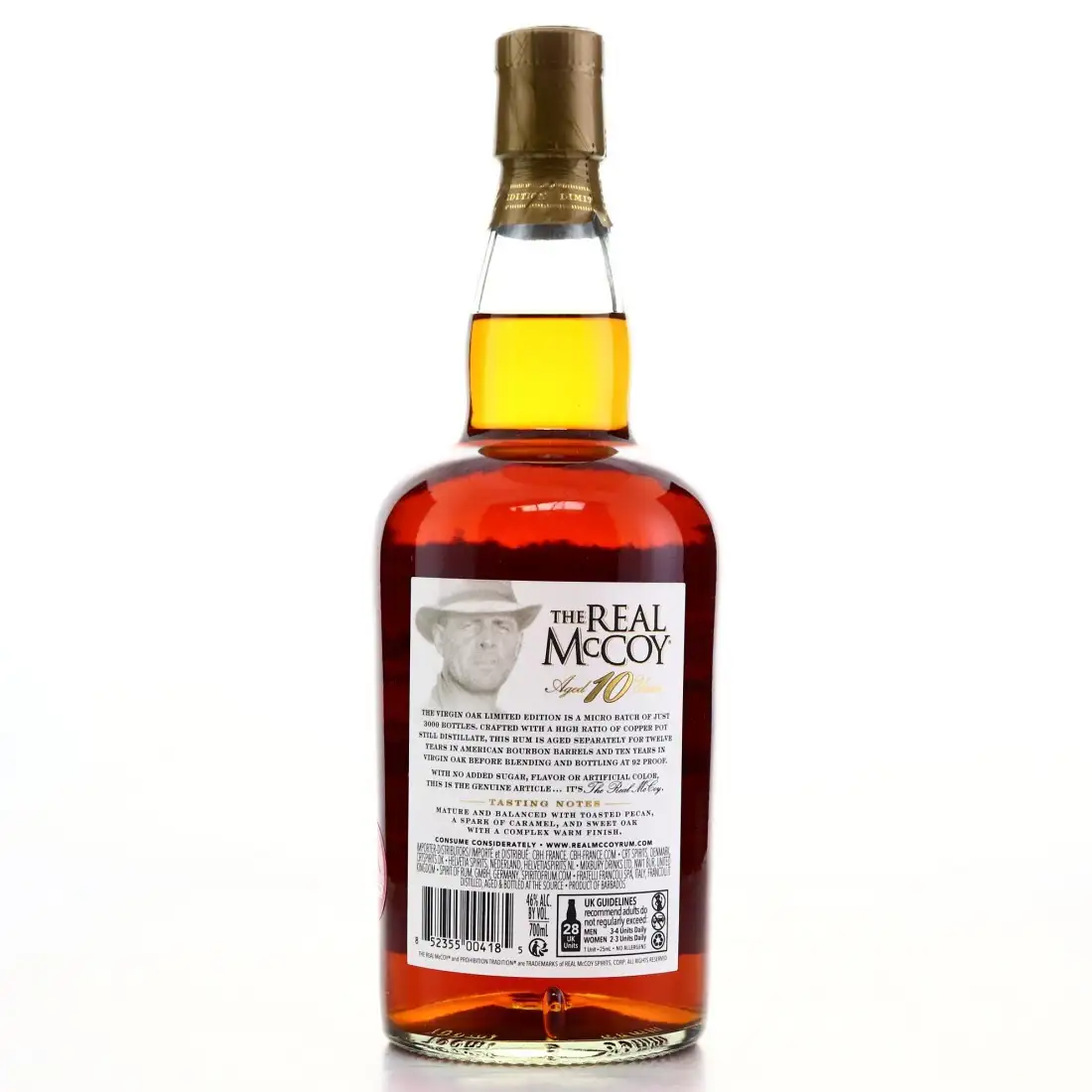 Hochauflösendes Bild von Foursquare The Real McCoy Limited Edition Rum (Virgin Oak) 2017