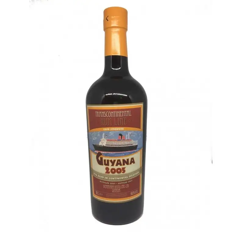 Bottle of TCRL Port Mourant Guyana 2005