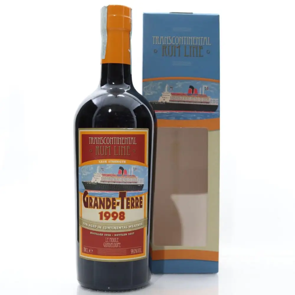 Bottle of TCRL Damoiseau Grande-Terre Le Moule 1998