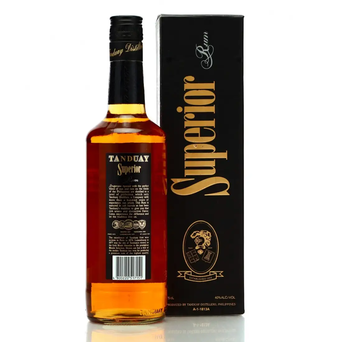 Hochauflösendes Bild von Tanduay 12 Years Old