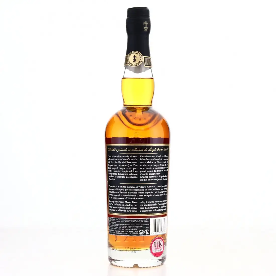 Hochauflösendes Bild von Plantation Barbados XO Single Cask Mackmyra Ambassadör Rök 2017