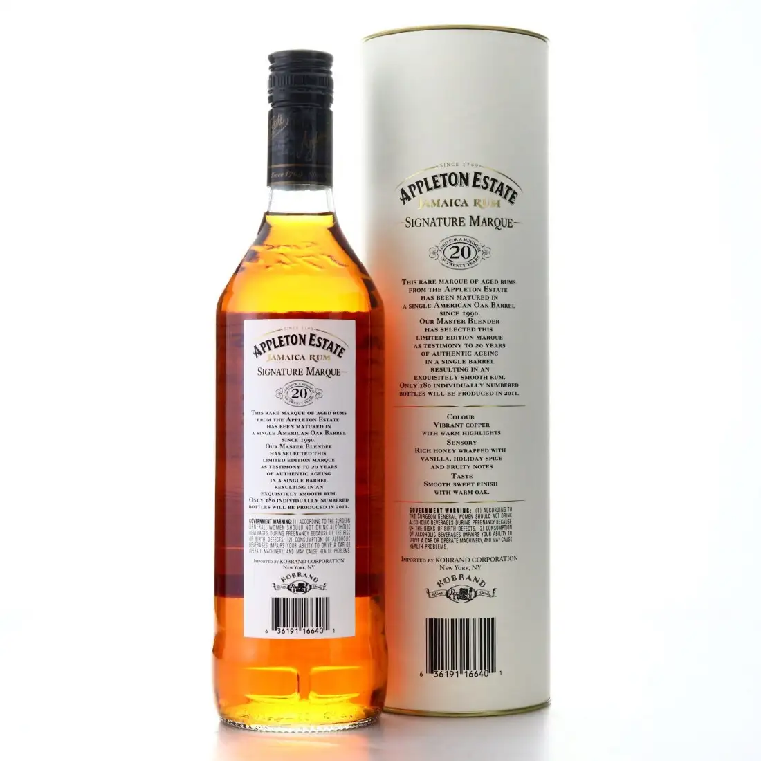 Hochauflösendes Bild von Appleton Signature Marque 1990