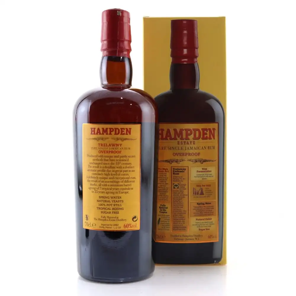 Hochauflösendes Bild von Hampden Pure Single Jamaican Rum Overproof