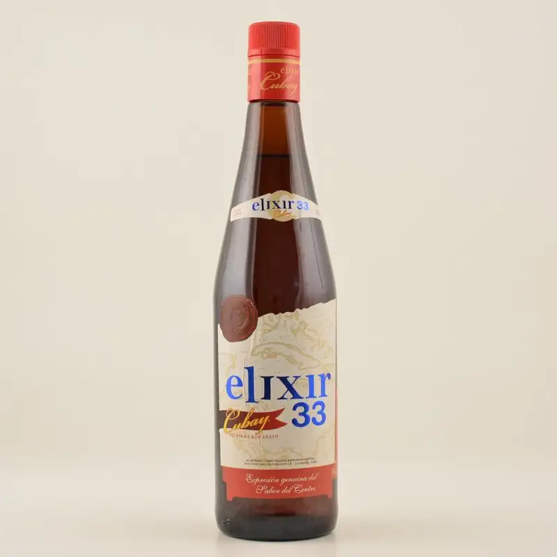 Bottle of Cuba Ron S.A. Ron Cubay Elixir 33
