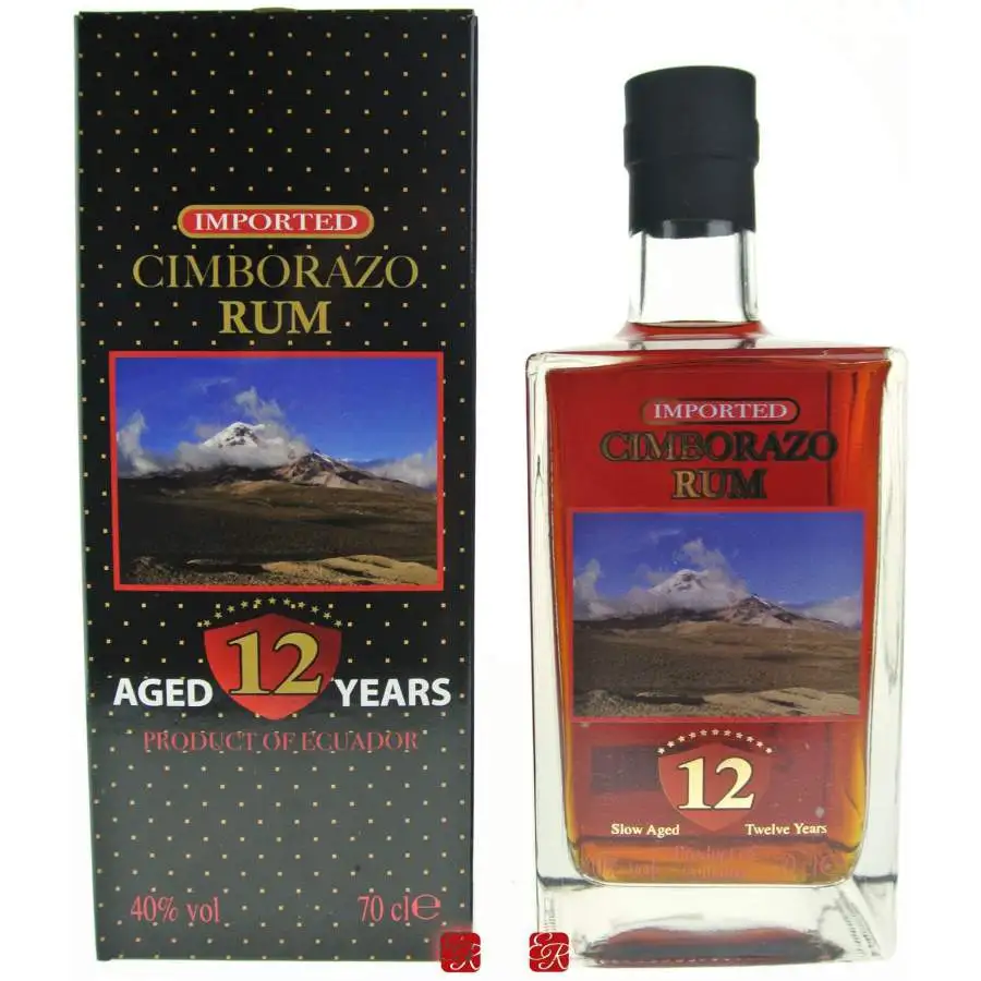Bottle of Cimborazo Cimborazo Rum 12