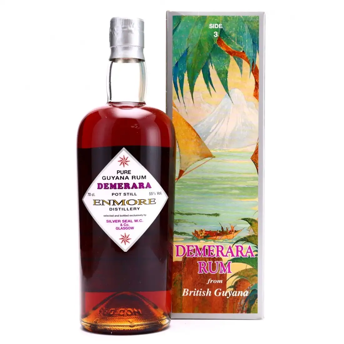 Hochauflösendes Bild von Silver Seal Enmore Demerara 1986