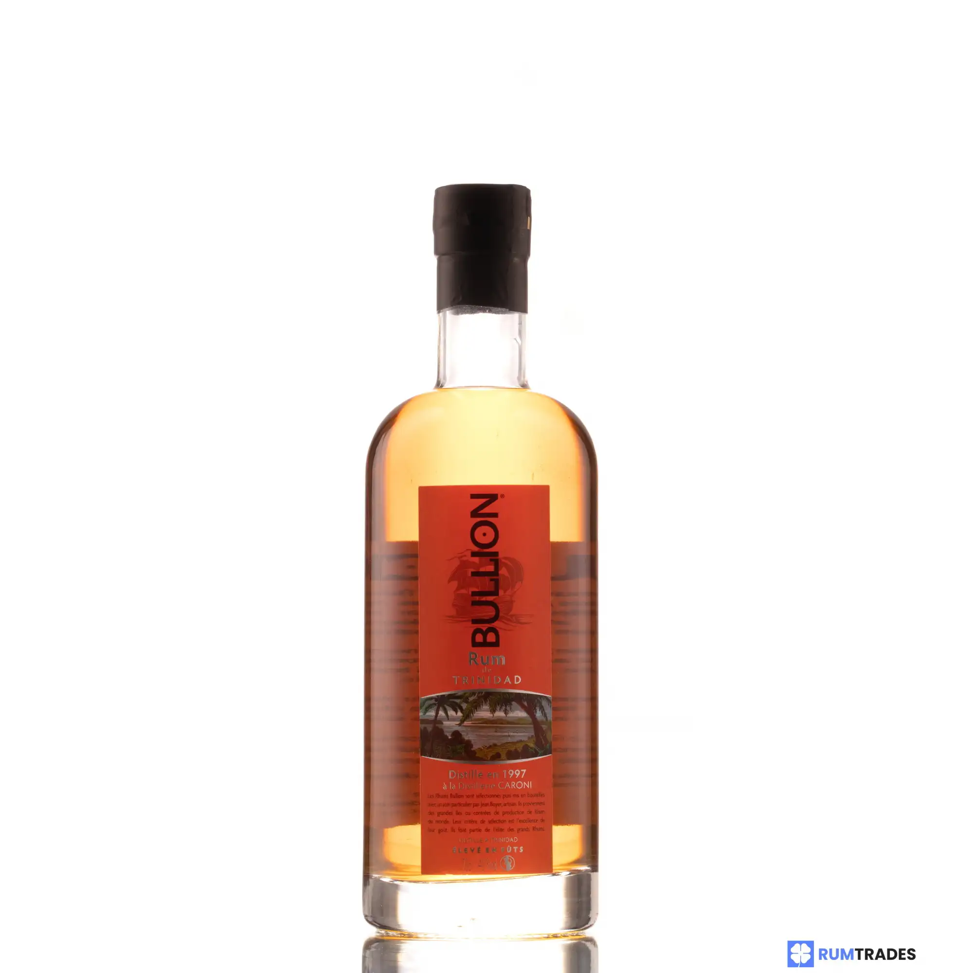 Hochauflösendes Bild von Jean Boyer Caroni Rum Bullion HTR 1997