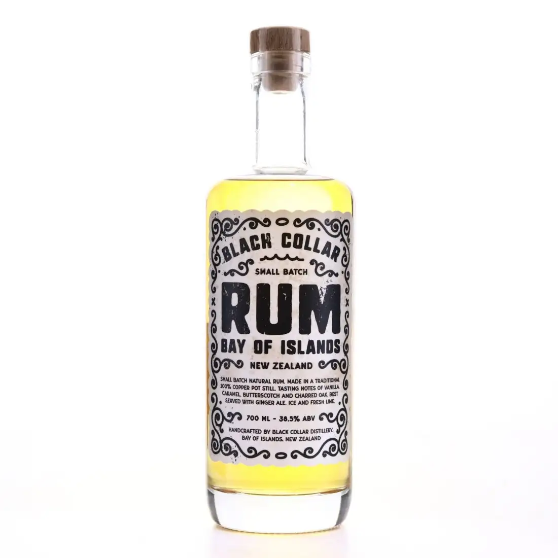 Bottle of Black Collar Bay of Islands Rum