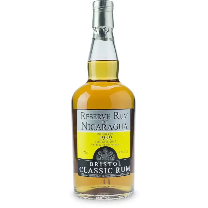 Bottle of Bristol Reserve Rum of Nicaragua 1999