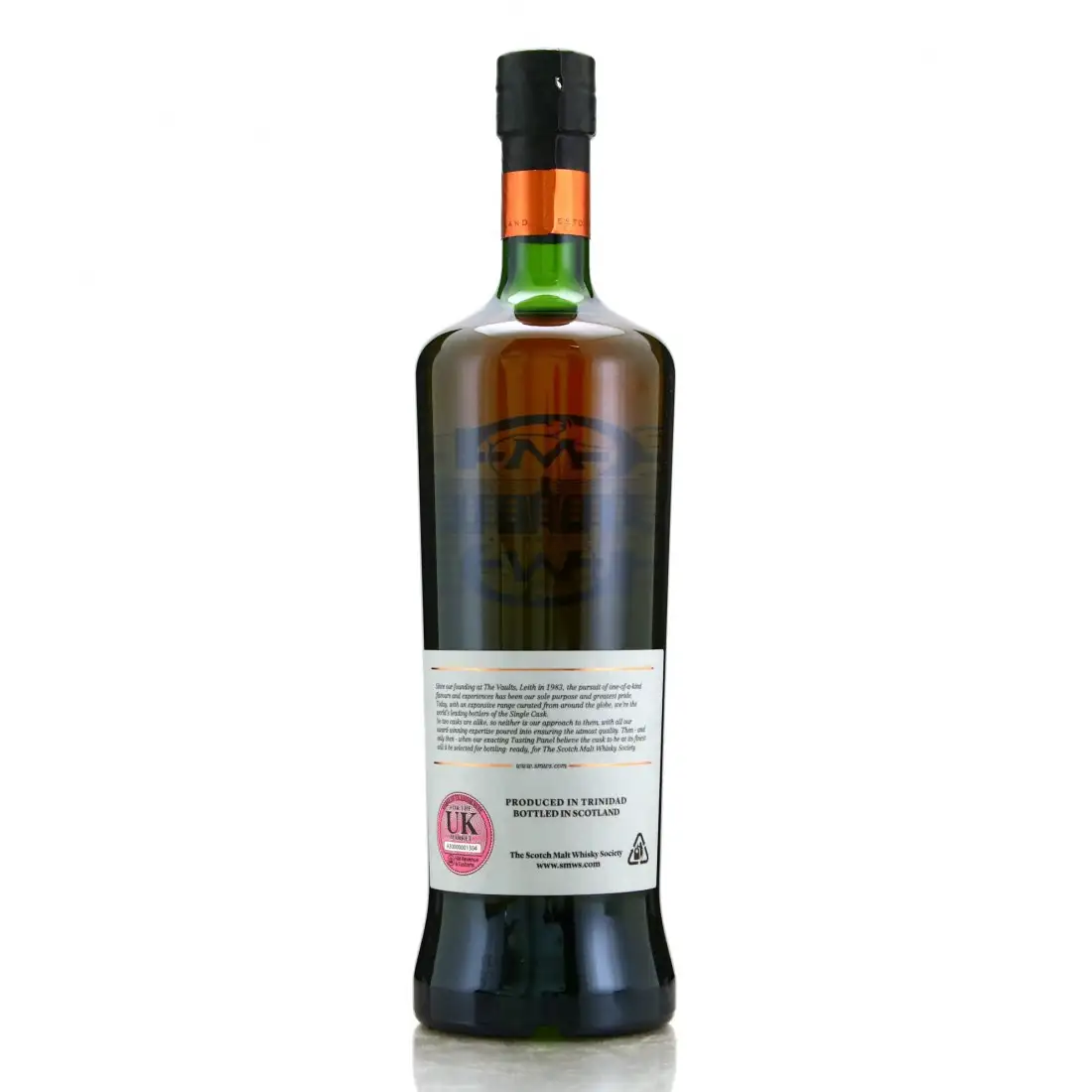 Hochauflösendes Bild von SMWS T.D.L R10.2 Three spice crème brulee 1991