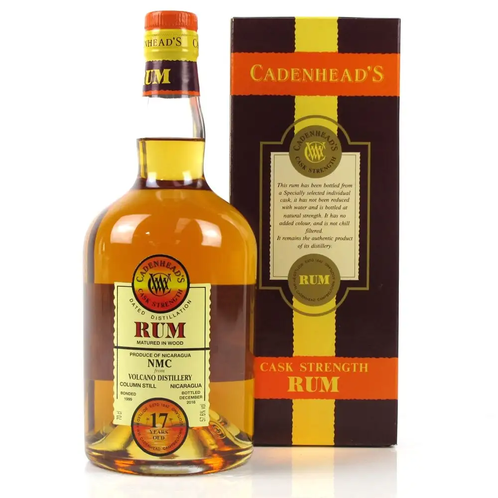 Bottle of Cadenhead‘s Volcano NMC 1999