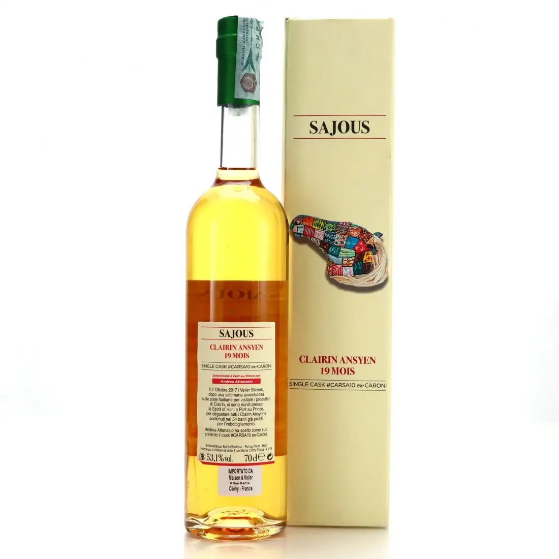 Hochauflösendes Bild von Velier Chelo Clairin Ansyen Sajous 19 mois #CARSA10 2016