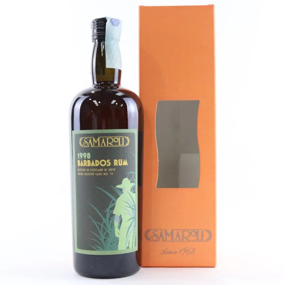 Hochauflösendes Bild von Samaroli Barbados Rum 1998