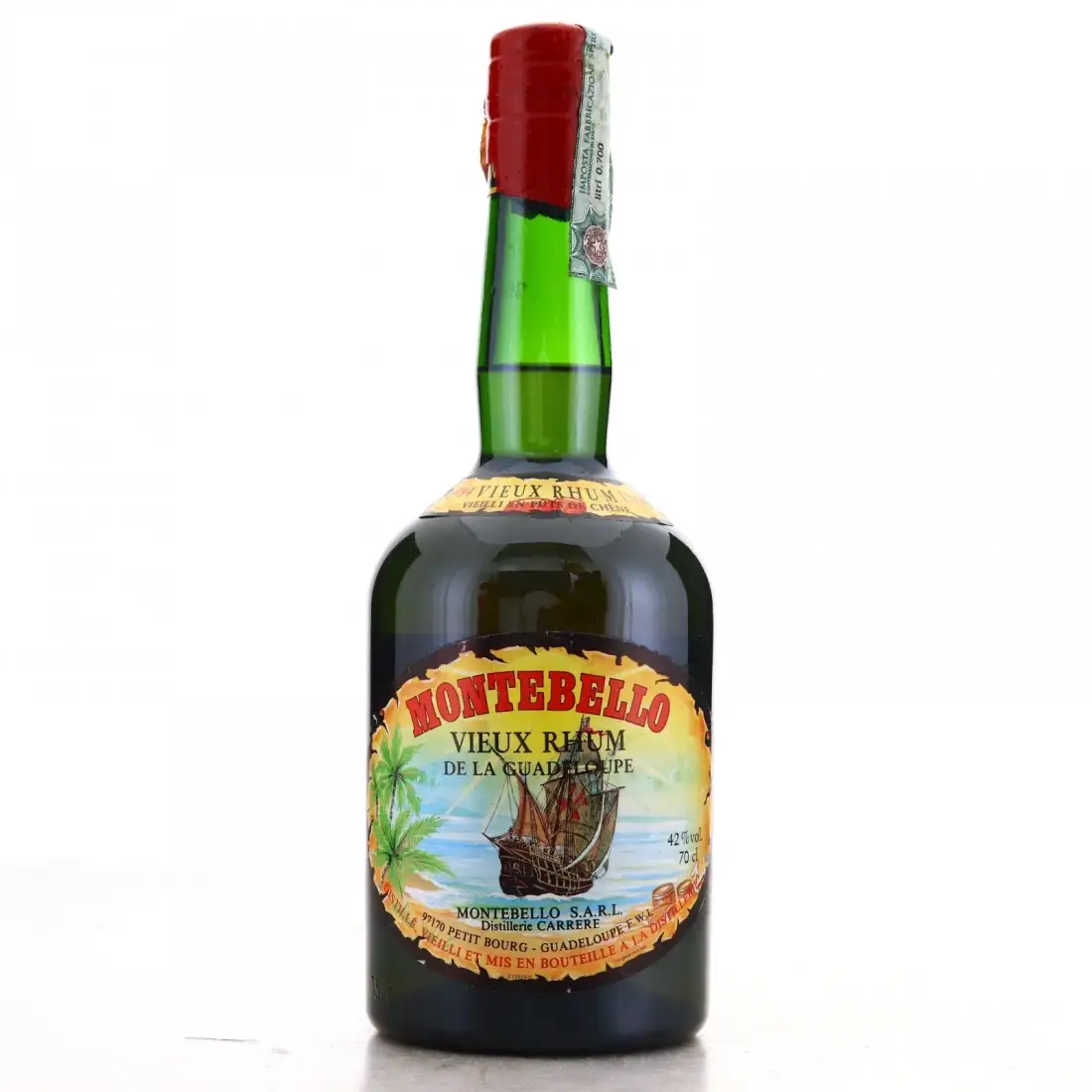 Bottle of Carrere Montebello Vieux Rhum 1984