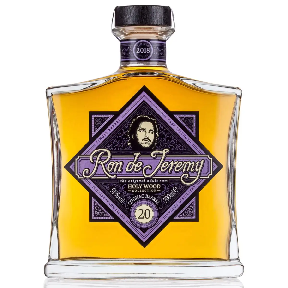 Bottle of Uitvlugt Ron de Jeremy Holy Wood 20 YO Cognac Barrel 1997