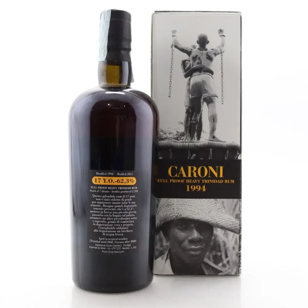 Hochauflösendes Bild von Velier Caroni Heavy Trinidad Rum HTR 1994