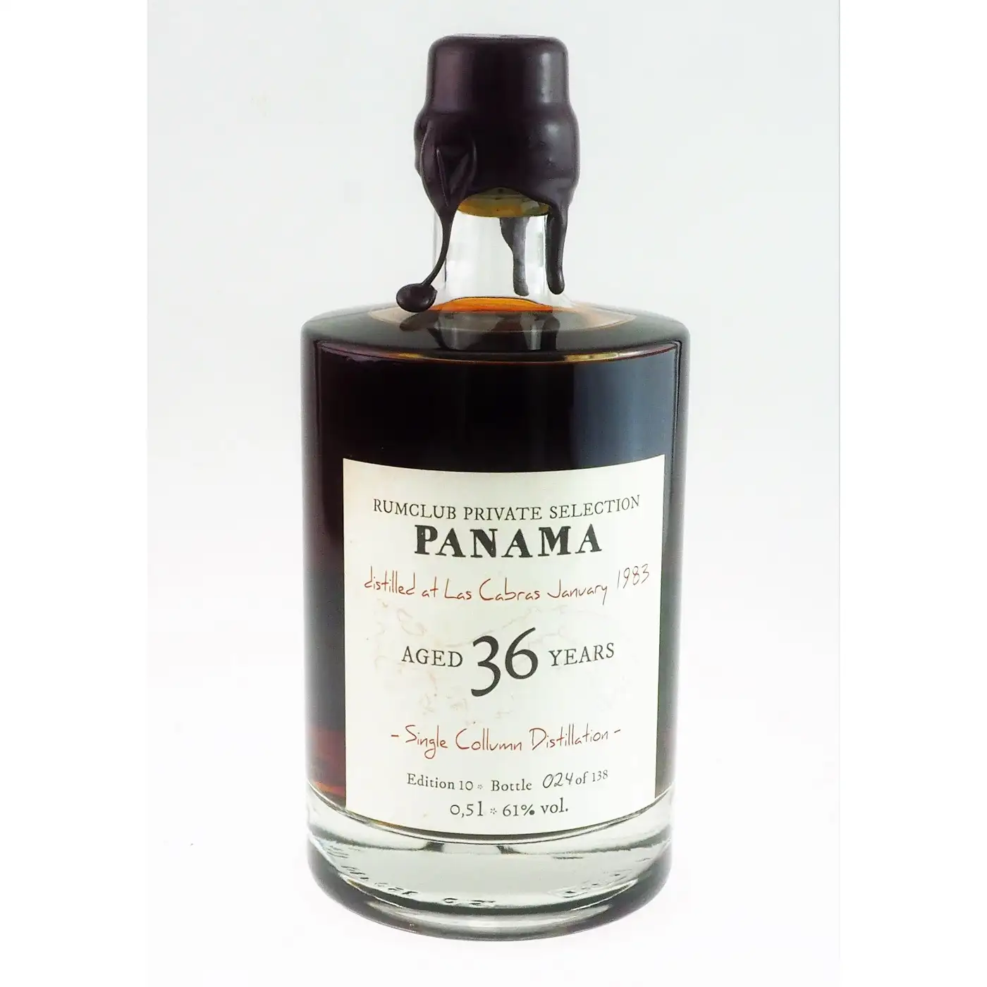 Bottle of Las Cabras Rumclub Private Selection Ed. 10 Don Pancho Origenes 1983