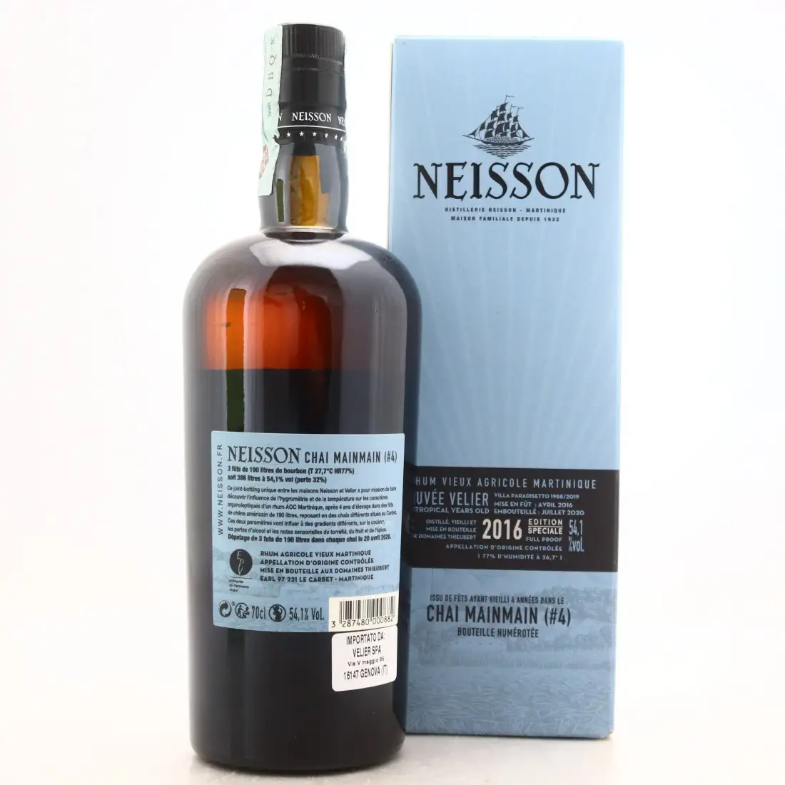 Hochauflösendes Bild von Velier Neisson Cuvée Chai 4 MainMain 2016