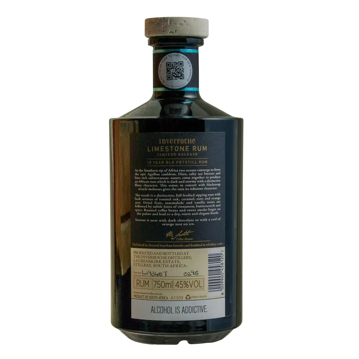 Hochauflösendes Bild von Inverroche Limestone Rum 2009