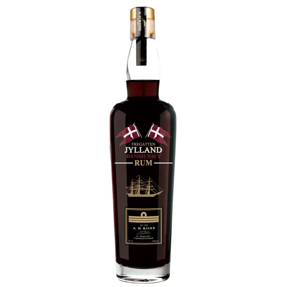 Bottle of A.H. Riise Danish Navy Fregatten Jylland