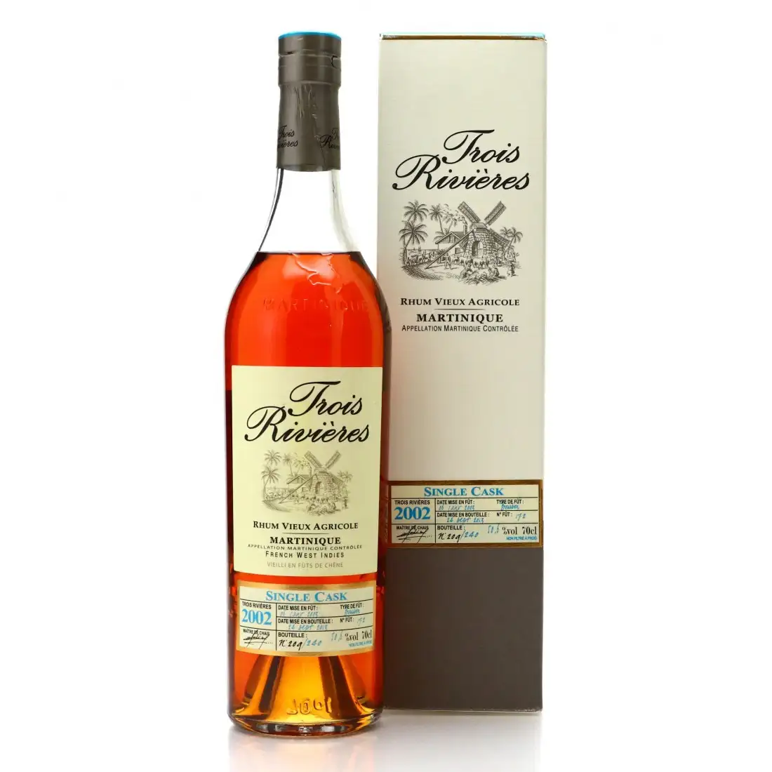 Hochauflösendes Bild von Trois Rivières Single Cask 2002