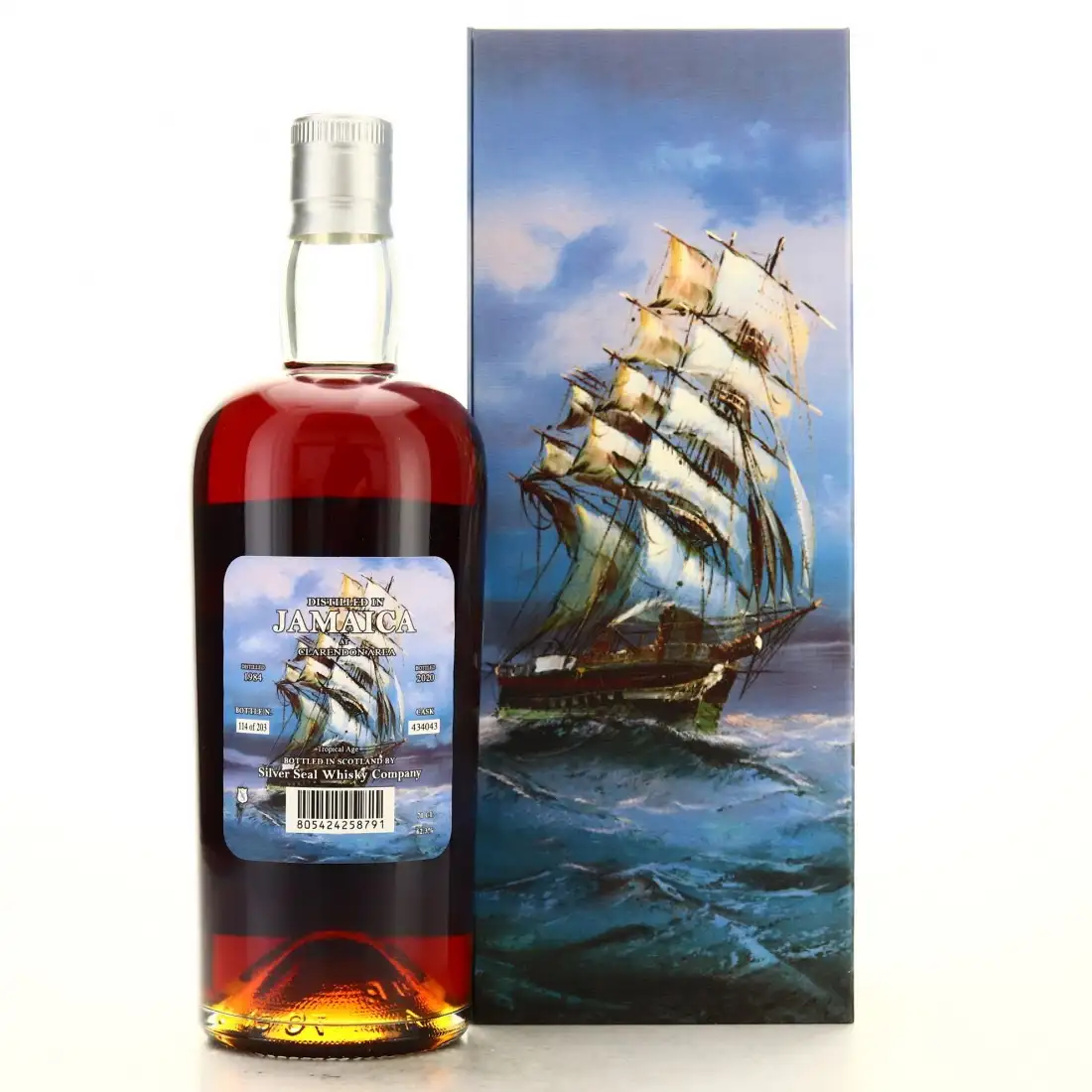 Hochauflösendes Bild von Silver Seal Clarendon Jamaica 1984