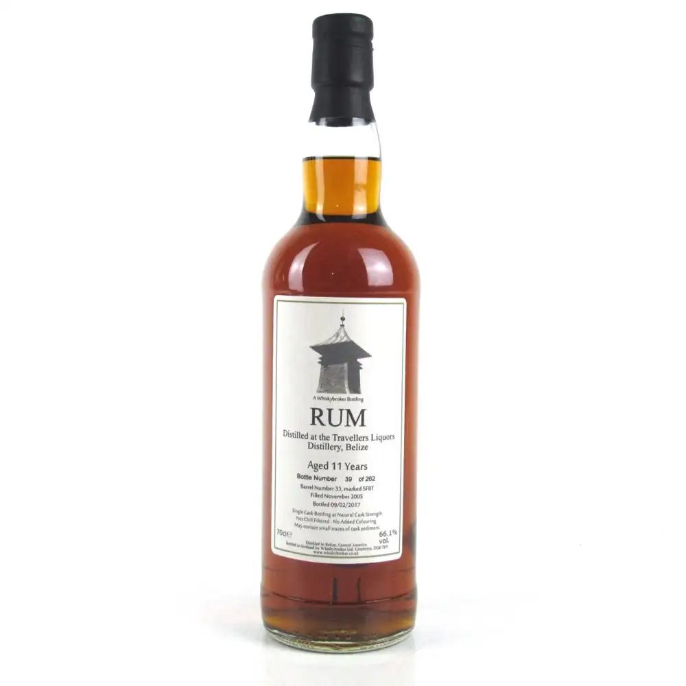 Bottle of Whiskybroker Travellers 2005