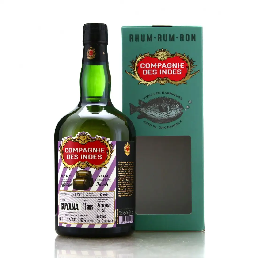 Hochauflösendes Bild von CDI Port Mourant Guyana (Bottled for Denmark) 2007