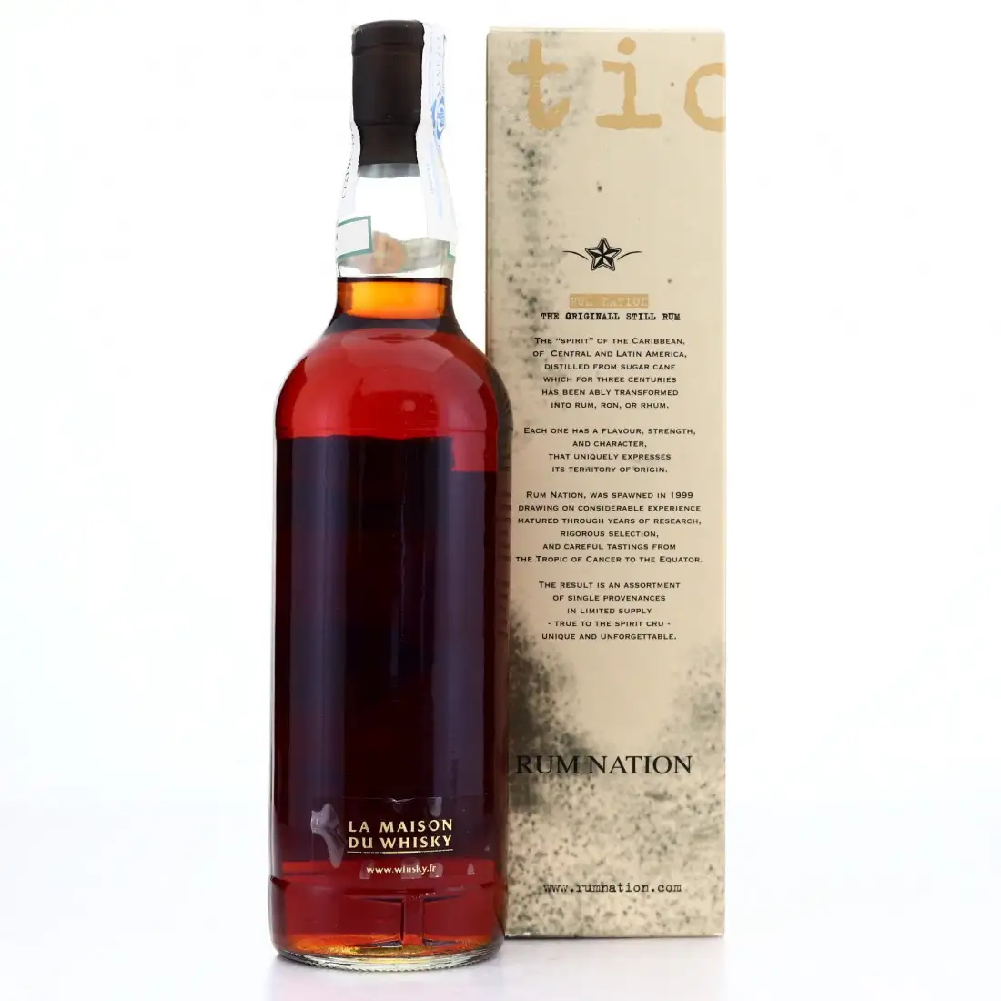 Hochauflösendes Bild von Rum Nation Nicaragua The Original Still Rum 2004