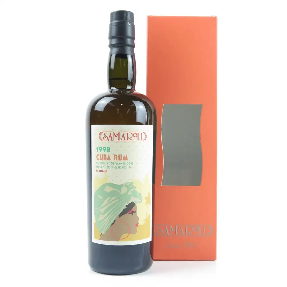 Hochauflösendes Bild von Samaroli Cuba Rum 1998