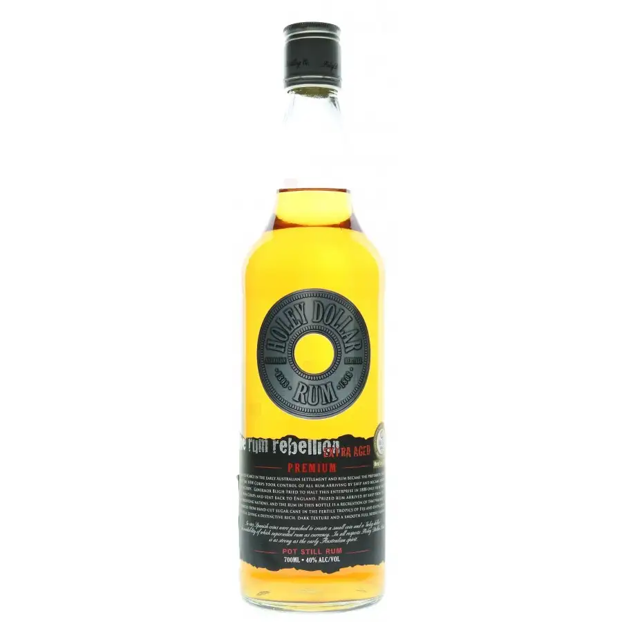 Bottle of Holey Dollar Pot Still Rum