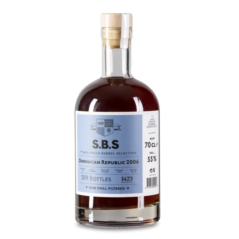 Bottle of S.B.S Dominican Republic 2006
