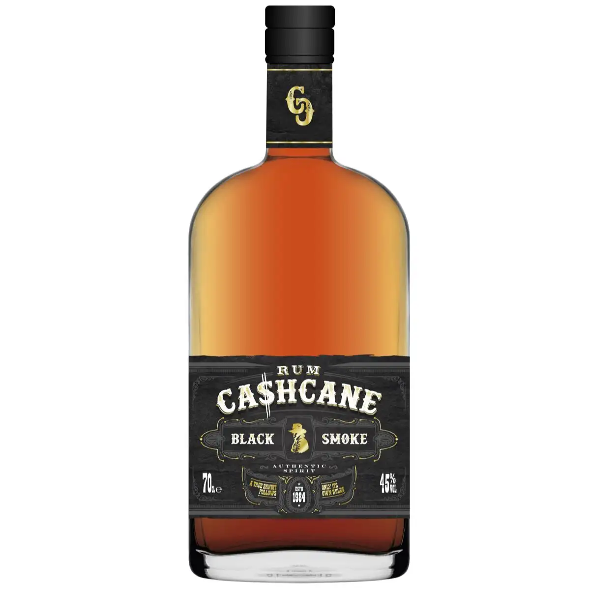 Bottle of Maison GG Cashcane Black Smoke