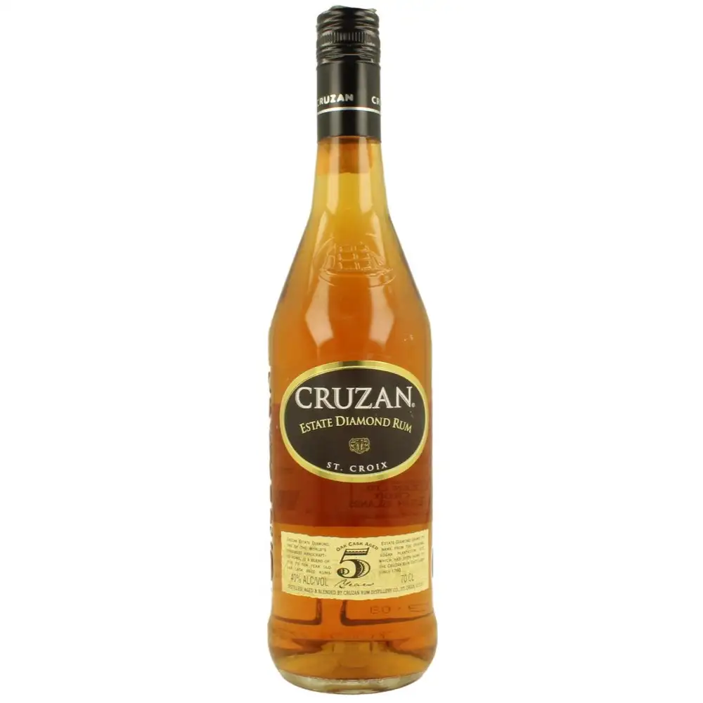 Bottle of Cruzan Estate Diamond 5 Years 90‘s