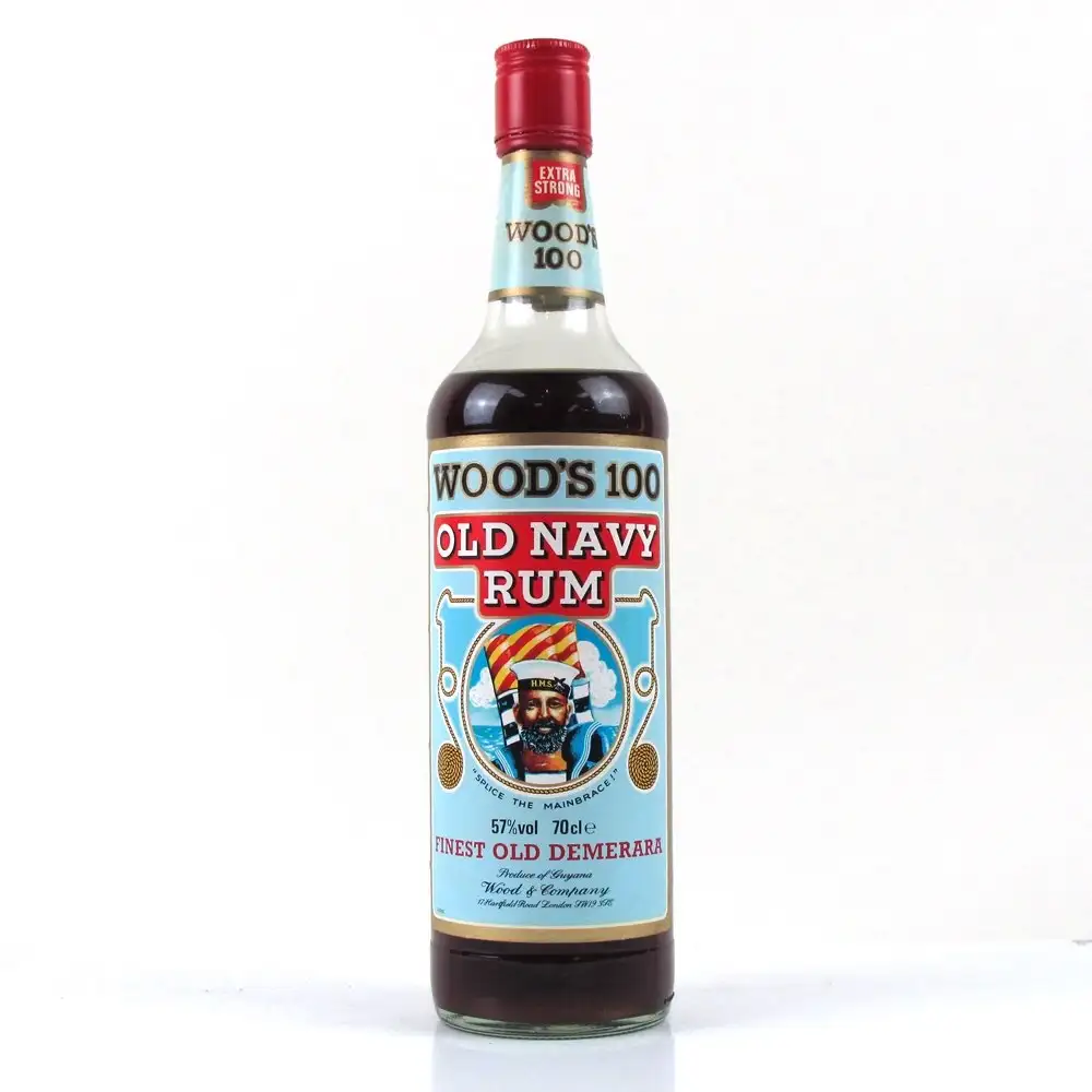 Bottle of Wood & Co Diamond Wood‘s 100 Old Navy Rum