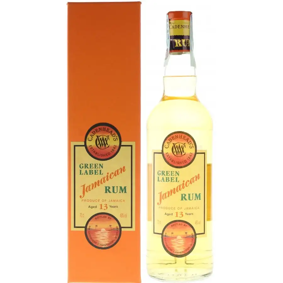 Hochauflösendes Bild von Cadenhead‘s Long Pond Green Label 1987